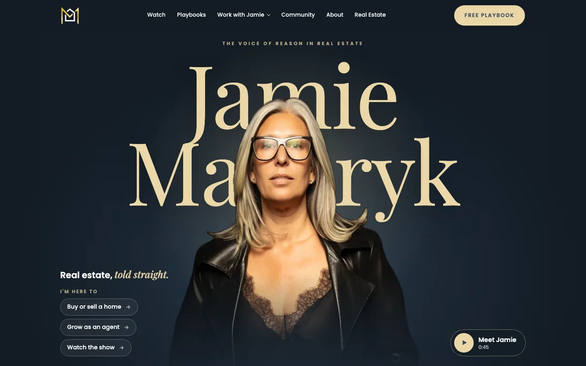Jamie Mazuryk home page